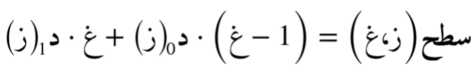 معادلة التلبيس الخطي