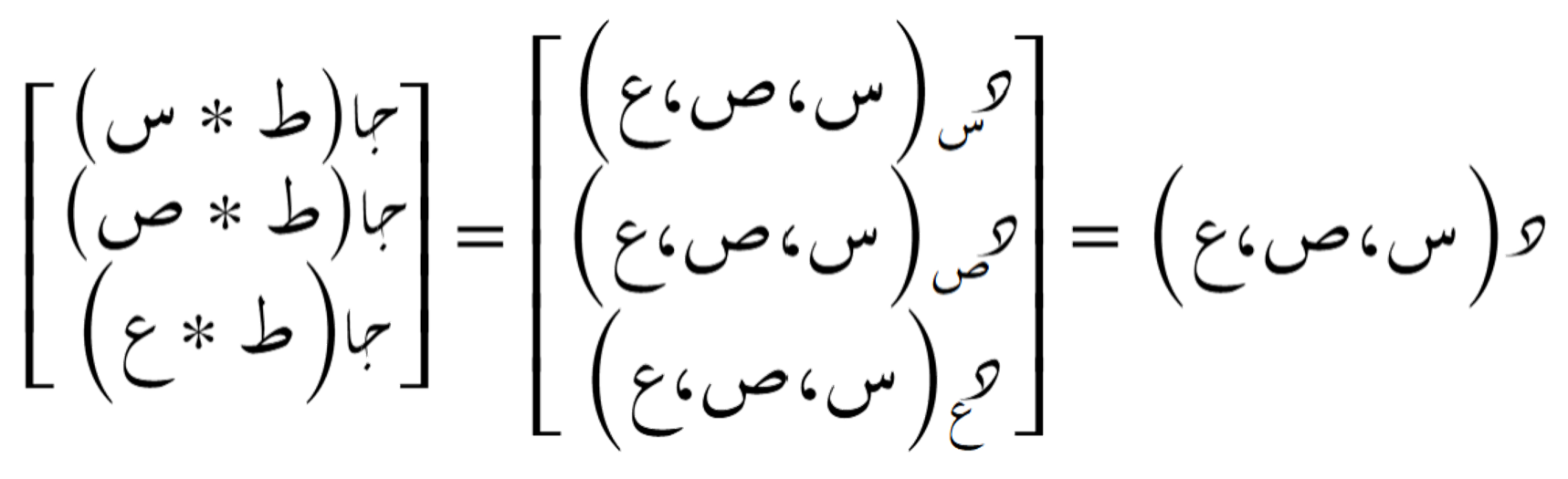 معادلة المثال الثلاثي الأبعاد